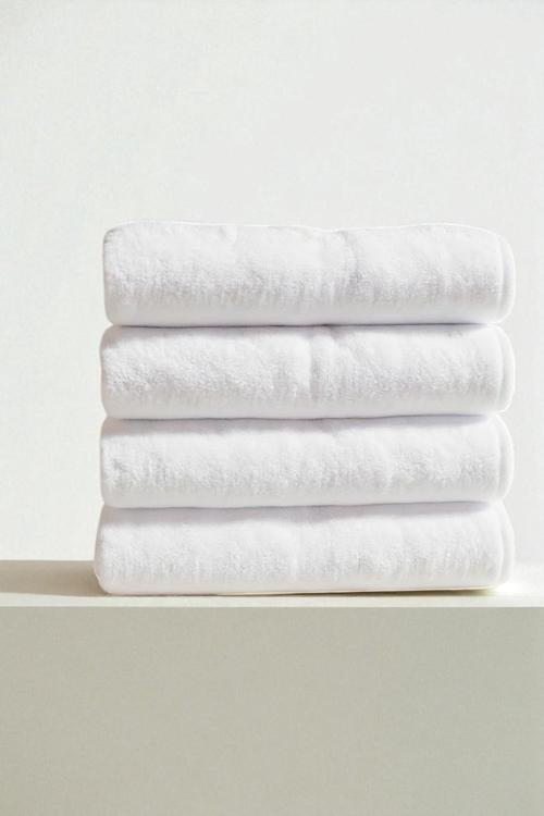 4'lü Büyük Banyo Havlusu - 90x150 Cm, 650gr, %100pamuk, Spa Ve Otel Havlusu, Günlük Kullanıma Uygun