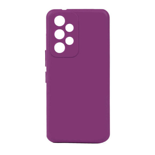 Galaxy A33 5G Kılıf KHYR Biye Silikon - Mor