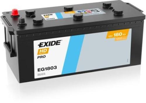 Exıde EG1803 12V 180Ah 1000A Hd Pro Akü (Üretim Tarihi:2025)