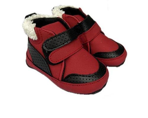 SÜET DERİ WELSOFTLU PATİK - Kırmızı - 18 KIRMIZI