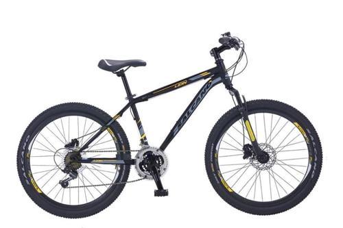 Lion 26 HD Fren 21 Vites 26 Jant Dağ Bisikleti Siyah Sarı 15 Kadro