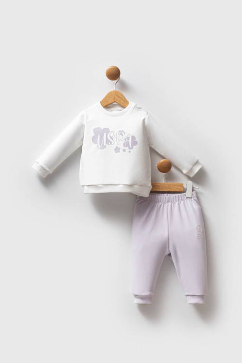 U.S. Polo Assn Bebek Kız Bebek 2Li Takım