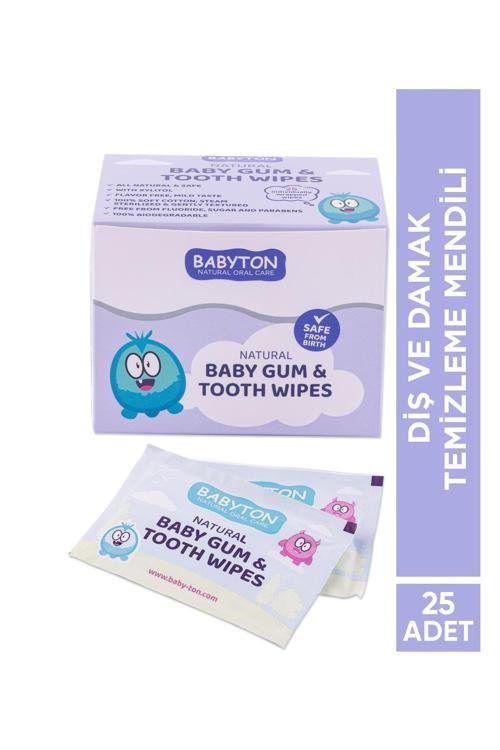 Diş Ve Damak Temizleme Mendili 25 Adet