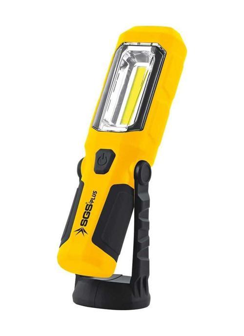 5054 Şarjlı Mıknatıslı Ledli Fener Tamirci Aydınlatma Lambası 350 Lümen Usb Şarjlı 4 Kademeli Sa