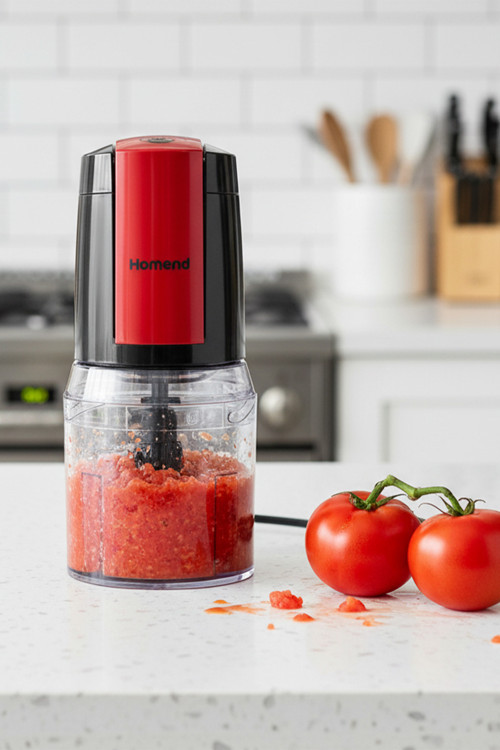 Robochop 2110h Doğrayıcı Siyah Kırmızı