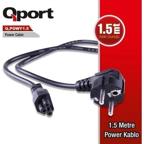 Q-powy1.5 1,5m Yonca Power Kablosu
