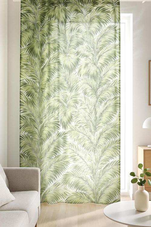 Pannello Tül  Perde Yeşil 140x295