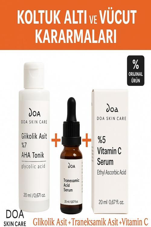 Koltuk Altı Kararma Bakım Seti