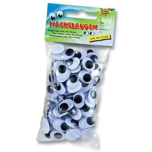 Oval Oynar Göz 18x13 mm 100'lü Paket