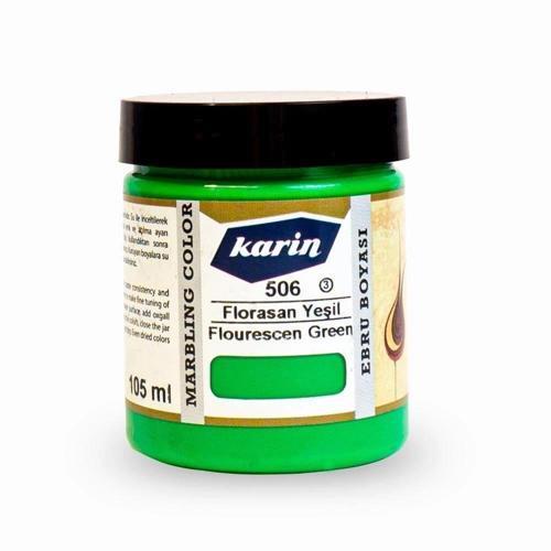 Ebru Boyası 105 ml. 506 Florasan Yeşil