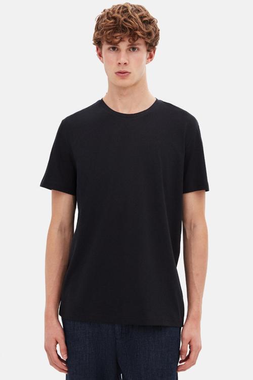 Comfort Siyah %100 Pamuk T-Shirt