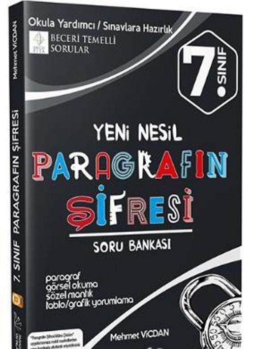 7. Sınıf Paragrafın Şifresi Soru Bankası