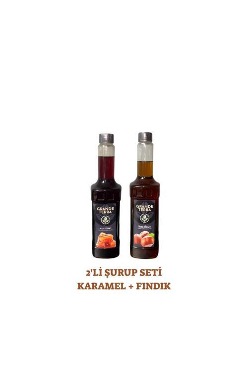 Karamel + Fındık Şurubu (2 X 750 Ml)