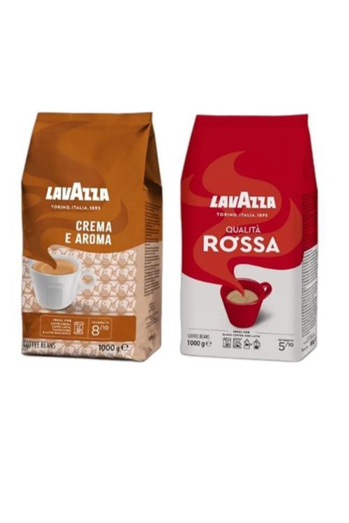 Crema E Aroma 1Kg+ Lavazza Qualita Rossa 1 Kg