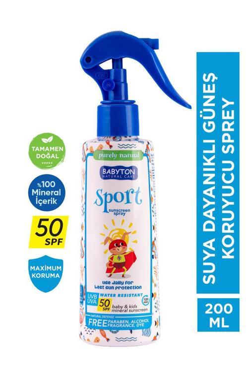 Suya Dayanıklı Güneş Sprey 50 SPF 200ml