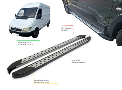 SPRİNTER UZUN ŞASE NOKTALI YAN BASAMAK 1995-2006