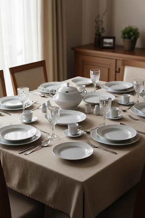 Sedef 82 Parça Yemek Takımı
