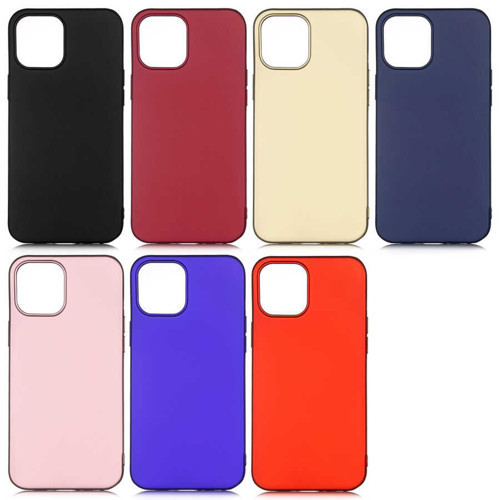 iPhone 12 Uyumlu KHYR Premier Silikon Kılıf-Siyah