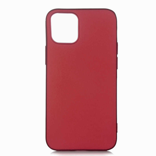 iPhone 12 Uyumlu KHYR Premier Silikon Kılıf-Mürdüm
