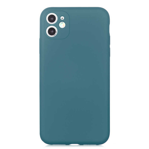 iPhone 11 Uyumlu KHYR Mara Kılıf-Koyu Yeşil