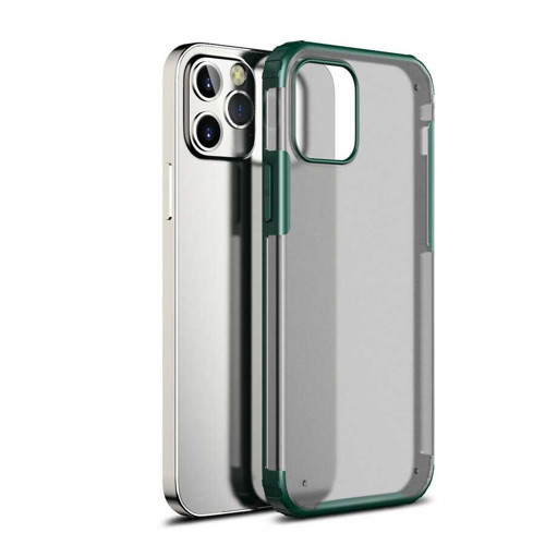 iPhone 12 Pro Max Uyumlu KHYR Volks Kılıf-Koyu Yeşil