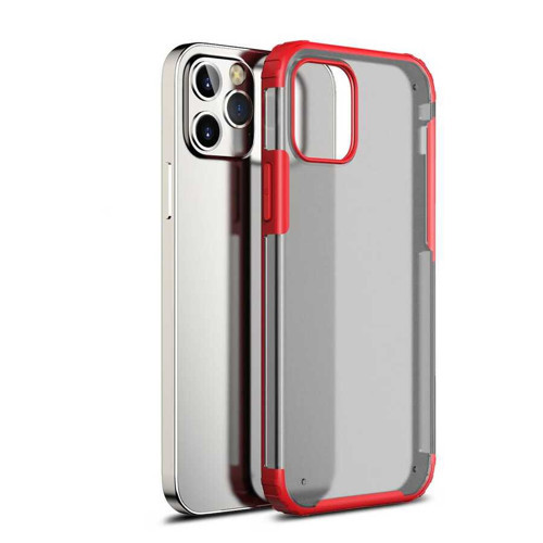 iPhone 12 Pro Max Uyumlu KHYR Volks Kılıf-Kırmızı