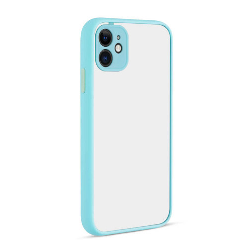 iPhone 12 Uyumlu KHYR Hux Kılıf-Turkuaz