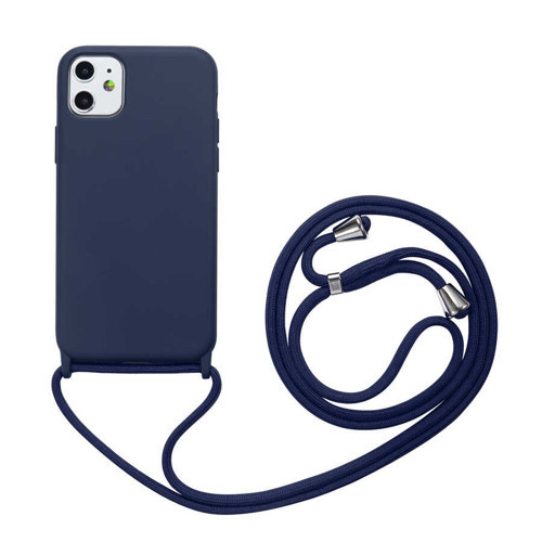 iPhone 11 Uyumlu KHYR Ropi Kılıf-Lacivert
