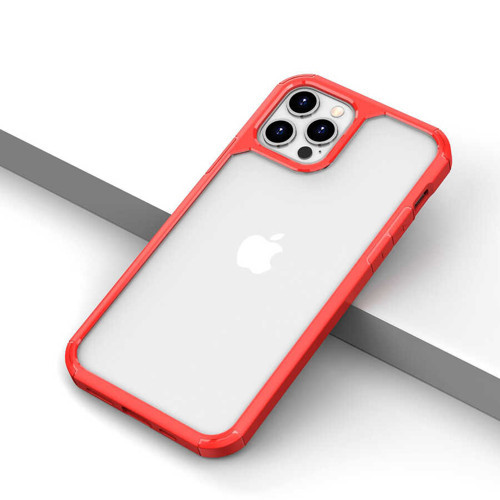 iPhone 11 Pro Max Uyumlu KHYR Roll Kılıf-Kırmızı