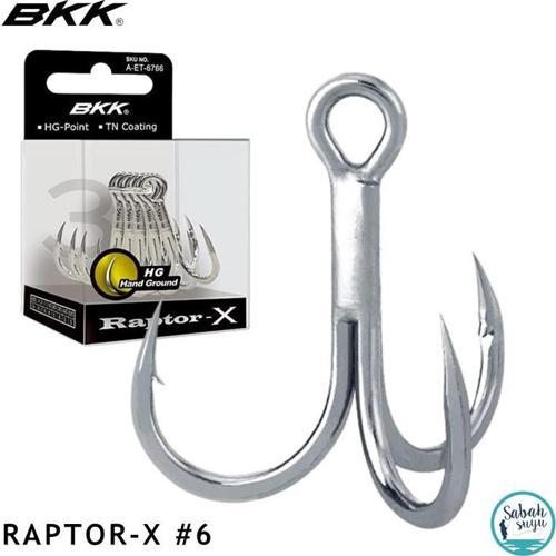 Raptor-X 3X Üçlü İğne #6 (9 Ad)