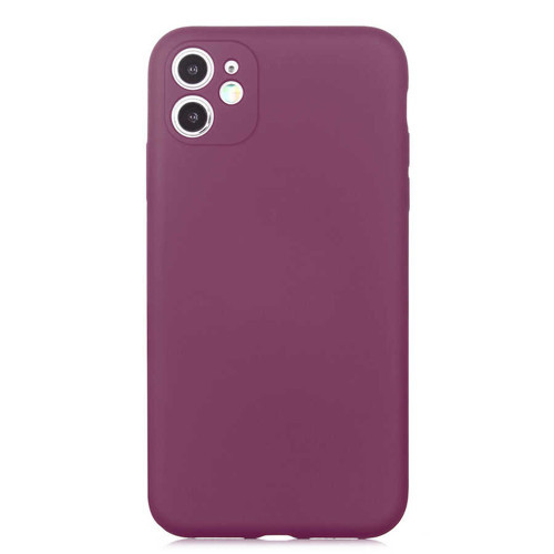 iPhone 11 Uyumlu KHYR Mara Kılıf-Mürdüm