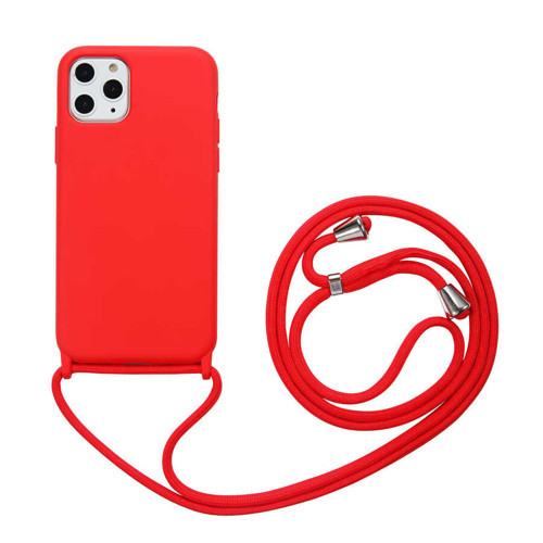 iPhone 11 Pro Uyumlu KHYR Ropi Kılıf-Kırmızı