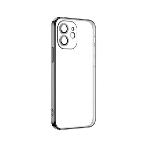 iPhone 12 Uyumlu KHYR Krep Kılıf-Siyah