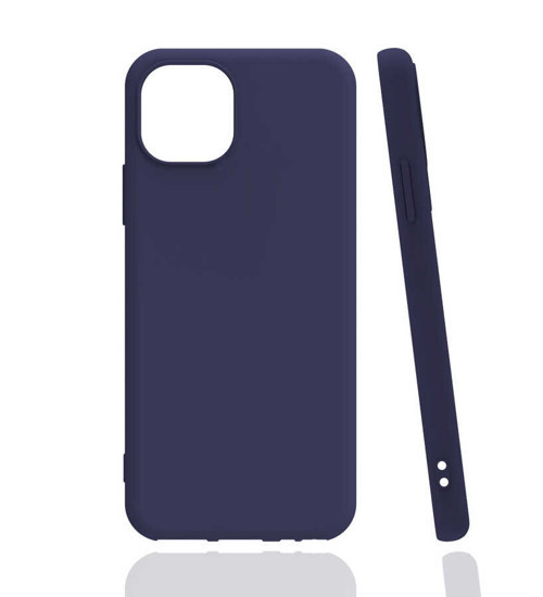 iPhone 13 Uyumlu KHYR Biye Silikon-Lacivert