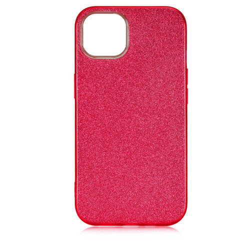 iPhone 13 Mini Uyumlu KHYR Shining Silikon-Kırmızı