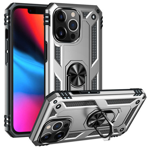 iPhone 13 Pro Max Uyumlu KHYR Vega Kılıf-Gri