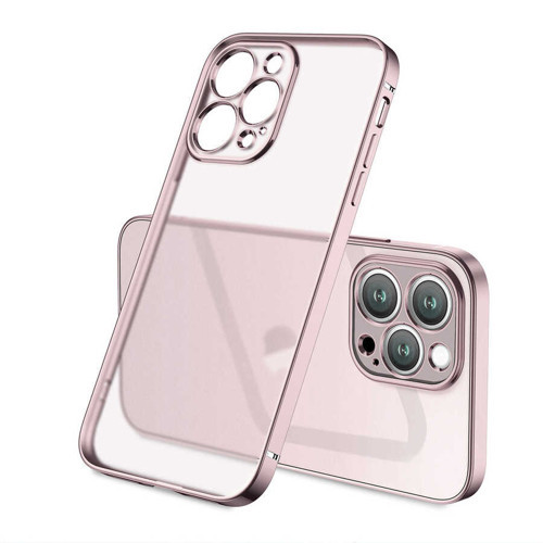 iPhone 13 Pro Max Uyumlu KHYR Mat Gbox Kılıf-Rose Gold