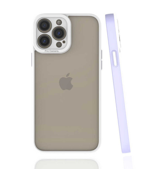 iPhone 13 Pro Max Uyumlu KHYR Mima Kılıf-Lila