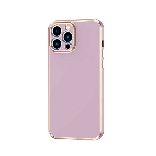 iPhone 13 Pro Uyumlu KHYR Bark Kılıf-Lila