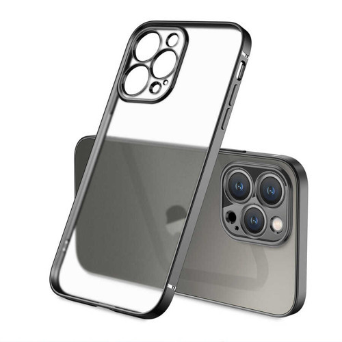 iPhone 13 Pro Max Uyumlu KHYR Mat Gbox Kılıf-Siyah