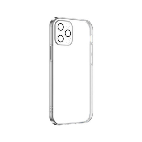 iPhone 12 Pro Max Uyumlu KHYR Krep Kılıf-Renksiz