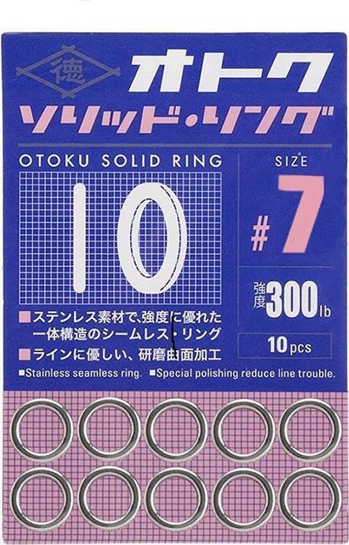 Otoku Solid Ring (Kapalı Halka) #7 (10Ad)