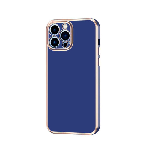 iPhone 12 Pro Max Uyumlu KHYR Bark Kılıf-Lacivert