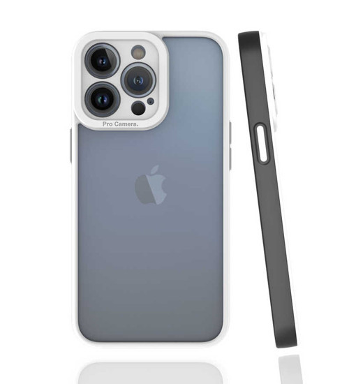 iPhone 13 Pro Uyumlu KHYR Mima Kılıf-Siyah