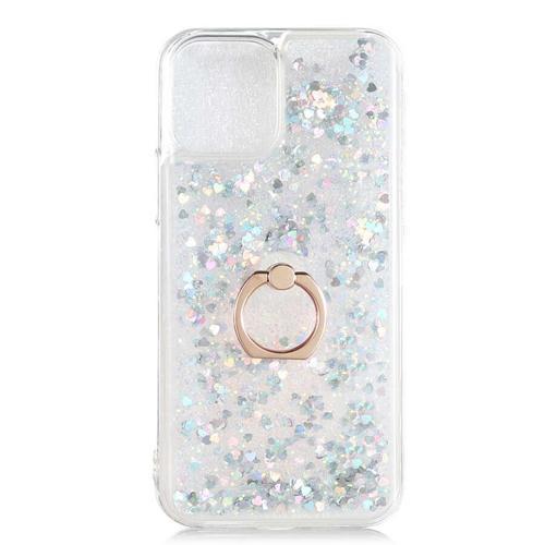 iPhone 13 Mini Uyumlu KHYR Milce Kılıf-Gümüş