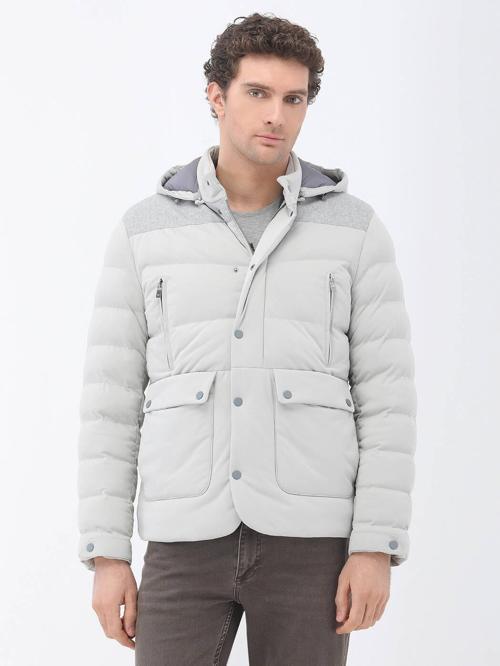 Açık Gri Regular Fit Spor Ceket