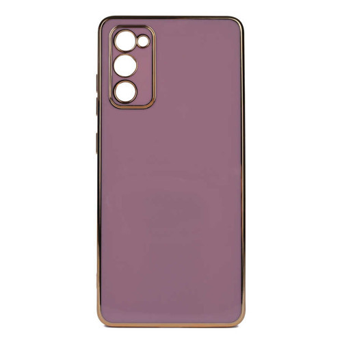 Galaxy S20 FE Uyumlu KHYR Bark Kılıf-Mor