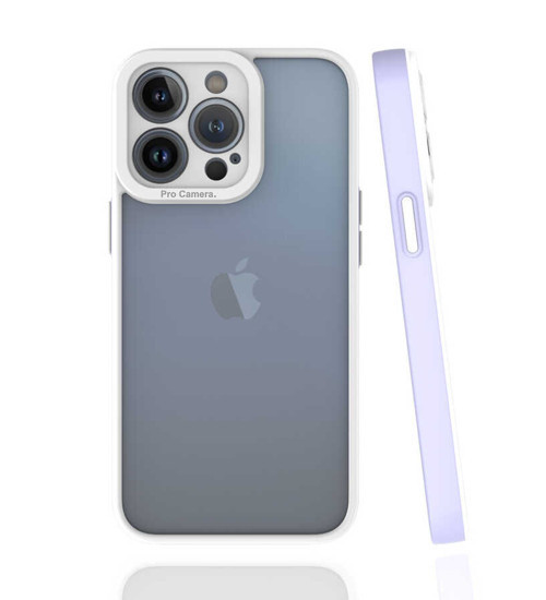 iPhone 13 Pro Uyumlu KHYR Mima Kılıf-Lila