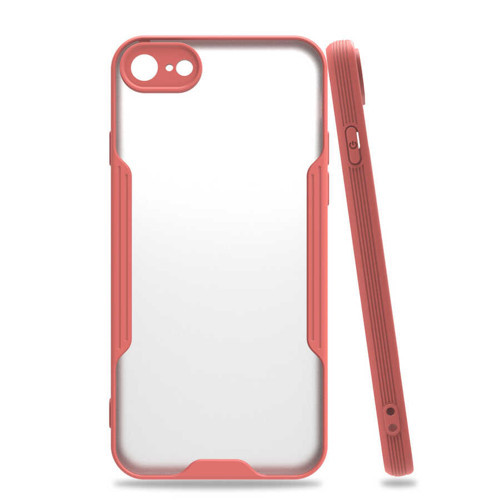 iPhone SE 2022 Uyumlu KHYR Parfe Kılıf-Pembe