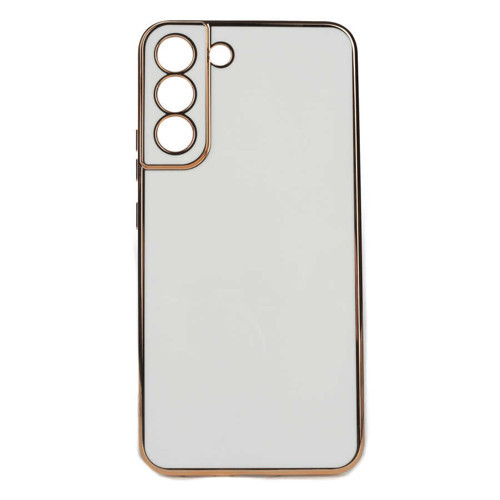 Galaxy S22 Plus Uyumlu KHYR Bark Kılıf-Beyaz